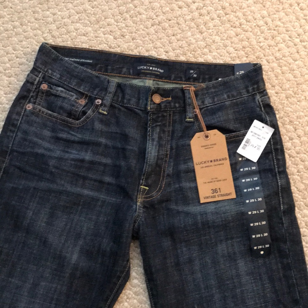 Men’s Lucky Brand vintage straight jeans